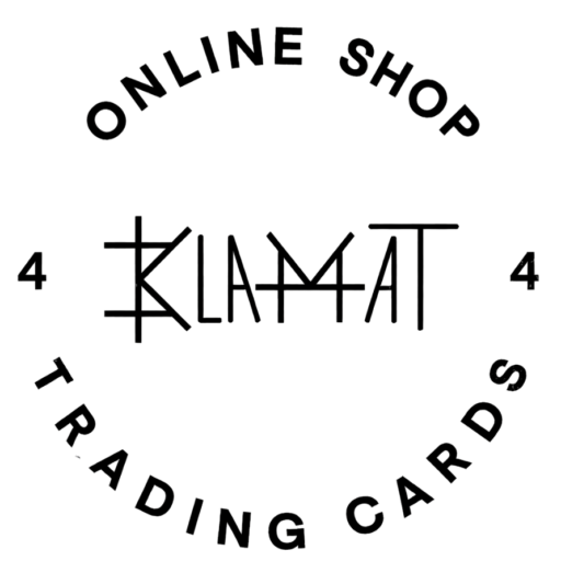 Klamat logo black and white