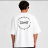 KlaMat Community Oversize Majica Bela Ledja
