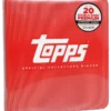 Fanatics Topps Official Binder Red