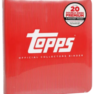Fanatics Topps Official Binder Red
