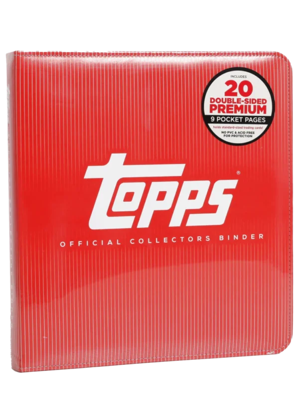 Fanatics Topps Official Binder Red