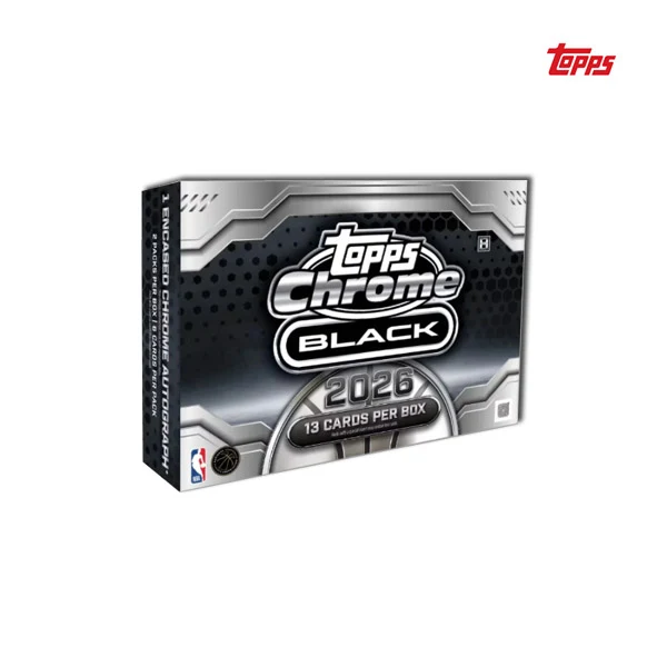 Topps Chrome Black Basketball 2026 - Hoby box